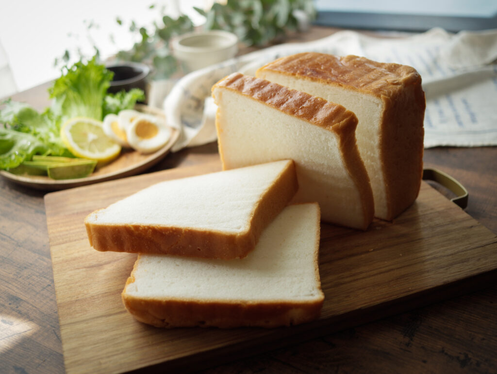 おしゃれな米粉の食パン