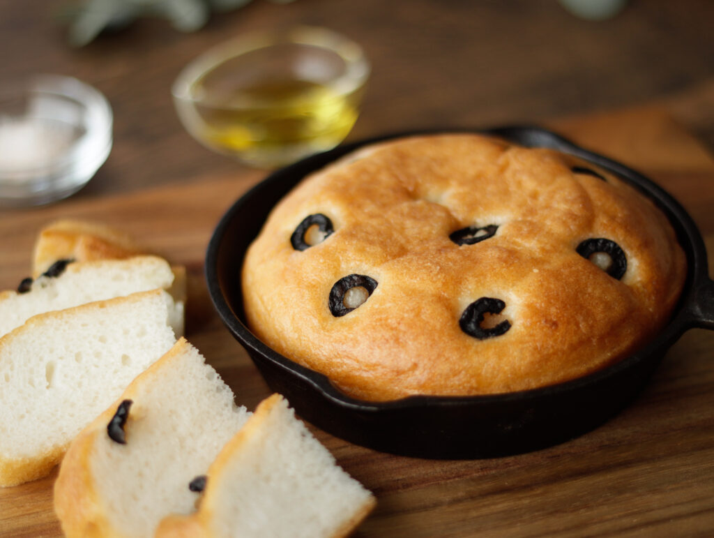 美味しい米粉のフォカッチャ